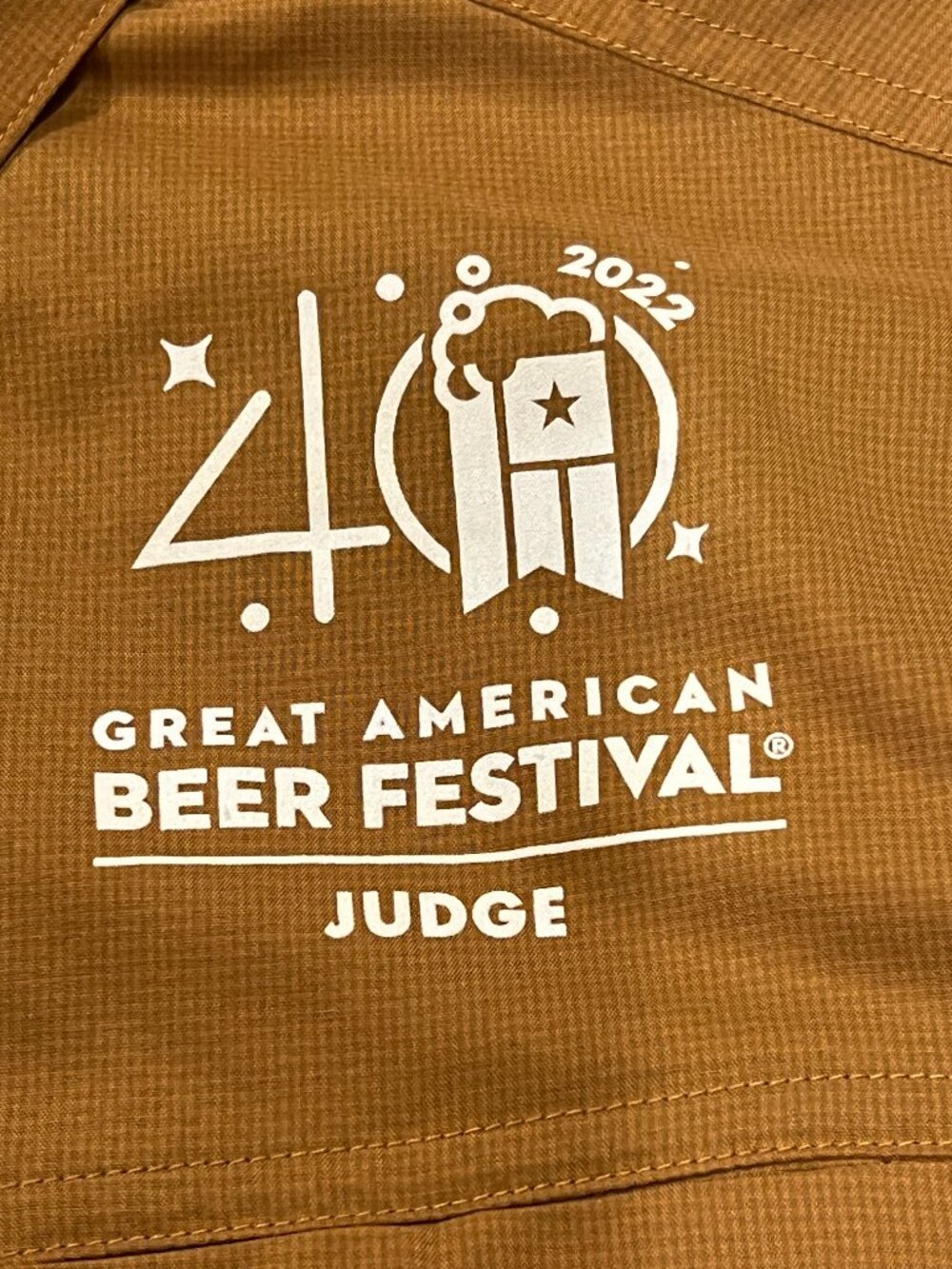 KUHL Men's Stealth Shirt Great American Beer Festival 2022 GABF Judge, Rare, XL
